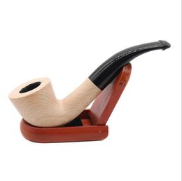 Wholesale of Removable Portable Tobacco Tools with 135mm Pipe Length of New Rosin Wood