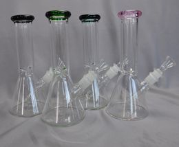 New 8inch Glass Water Bong Pipe Handmade Tobacco Best Quality Cucumber Cheap Smoking With Bowl