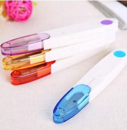 200pcs Cross-stitch scissors Sewing Mini Tool Embroidery Home Clipper Snip Tailor Thread Household Transparent Cover