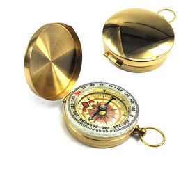 2Pcs Navigation Compass Portable Handheld Outdoor Emergency Survival Compas FE