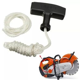 Share To Chain Saw Strimmer Starter Recoil Pull Handle With Rope & Spare Cord