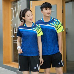 Free Print New Qucik dry Badminton sports clothes Women/Men, Tennis suit , table tennis clothes(skirt), badminton wear sets A111