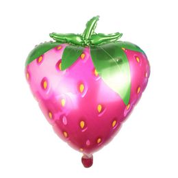 Fruit Strawberry Watermelon Foil balloons Birthday Summer Party Helium Globos Decor kids toy Gift Supplies