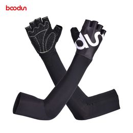 Brand Sports Gym Gloves Arm Sleeves Men Women Jogging Glove Fitness Breathable Cycling Glove 2019 Outdoor Half Finger Glove Trainning