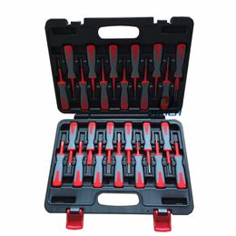 Freeshipping 25 in 1 Terminal Removal Tools Release Extractor Crimp Terminal Removal Dismount Tool Kit for audi VW Molex DELPHI tyco AMP