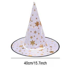 Halloween Costumes Hat Halloween Party Decoration Props Cool Witches Wizard Cap Masquerade Props Witch Hats Party Decor