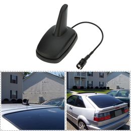 Freeshipping 1pcs Car Truck Van Roof Shark Fin Antenna Radio Signal Aerial Universal For BMW/Honda/Toyota/Hyundai/VW/Kia/Nissan Car Styling