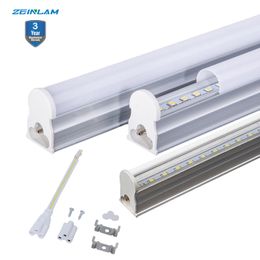 T5 fluorescent G5 LED lights 10w 15w 22w 4 foot integrated led tubes lamp ac85-265v LED shop light bulb