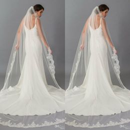 2020 Bling Bling Wedding Veils Crystal Cathedral Luxury 300*200 Long Applique Beaded Custom-Made High Quality Bridal Veils with Combs