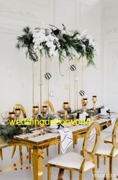 New style Sunbeauty Wholesale gold colour wedding r Supplies Favours Event Party Marriage Wedding decor1129