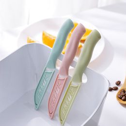 Kitchen Knife High Quality Mini Ceramic Knife Plastic Handle Sharp Fruit Paring Home Cutlery Kitchen Tool Accessories DBC VT0379