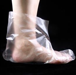 Disposable Foot Covers One-off Plastic Foot Cover Transparent Film Foot Cover for Pedicure