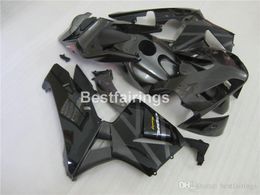 Aftermarket body parts fairing kit for Honda CBR600RR 03 04 black injection mold fairings set CBR600RR 2003 2004 JK26
