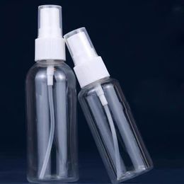 PET Empty Spray Bottle 100ml Plastic Travel Dispenser Pump Refillable Cosmetics Fine Mist Spray Bottles 500Pcs/Lot