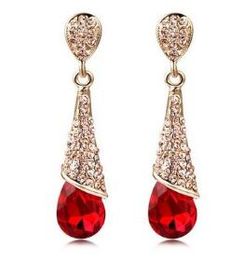 new hot European and American vogue is long paragraph earring bridal marriage earring vogue is classical and delicate elegant