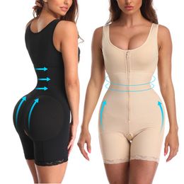 Fajas Colombianas Reductora Women's Shapers Overbust High Compression Full Bodyshapers Tummy Control Postpartum Recovery Slimming Body Shaper S-6XL Best quality