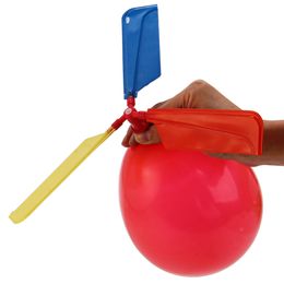 10 Pack Traditional Balloon Helicopter Flying Toys