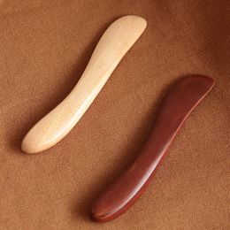 Solid Color Wooden Butter Knife Dinner Wood Cake Cheese Jam Tabeware Kitchen Bar Home Baking Supplies