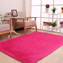 10 Colours 120x160cm Large Plush Shaggy Thicken Soft Carpet Area Rug Floor Mats For Dining Living Room Bedroom Home Office