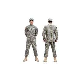 Chemise de combat BDU manches longues pour hommes avec coudi/ères Typhon Kryptek pour tactique militaire Arm/ée Airsoft Paintball