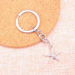 20*18mm starfish KeyChain, New Fashion Handmade Metal Keychain Party Gift Dropship Jewellery