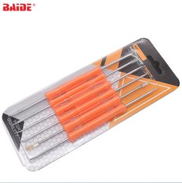 6pcs Desoldering Aid Tool Kit Help Solder Auxiliary Tools Welding Work Electronic Heat Assist for Grinding PCB Cleaning Repair 120set/lot