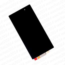 100PCS LCD Display Touch Screen Digitizer Assembly Replacement Parts for Sony Z1 L39 L39H C6902 C6903 free DHL