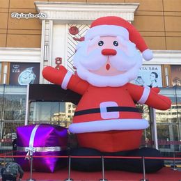 Outdoor Giant Inflatable Father Christmas 3m/6m Xmas Decorative Santa Claus Model For Shopping Mall And Club Decoration