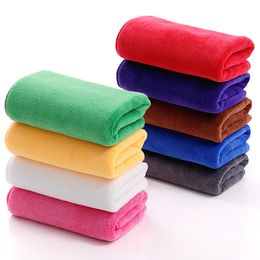 30*70cm Microfiber Soft Towel for Bathroom Kitchen Hand Car Cleaning Towels Fabric Quick Dry Housework Clean Car Towel WCW887