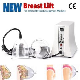 Body Shaping Vacuum Therapy Lymph Drainage Slimming Breast Enlargement Machine Butt Hips Suction Cups