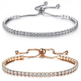 Fashion Cubic Zirconia Tennis Bracelet & Bangles For Women Gifts New Fashion Wedding Engagement Bracelets