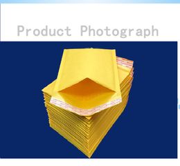 20*30+4cm Yellow Kraft Paper Bubble Bag Bubble Film Envelope Bag Waterproof Bag