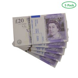 50% size party Replica US Fake money kids play toy or family game paper copy uk banknote 100pcs pack Practice counting Movie prop poundsDAHC3JV1