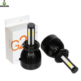 G20 Car Headlights H1 H3 H4 H7 H8 H9 H10 H11 HB3 HB4 H13 9004 Led Lamp for Auto 80W 8000LM 6000K Headlamp