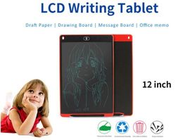 12inch LCD Writing Tablet Touch Pad Office Electronic Board Magnetic Fridge Message Stylus Kids Birthday Christmas Day Gifts factory price