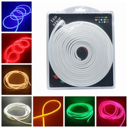 Umlight1688 Mini Blister Pack 12V Neon LED Strip Light SMD2835 120LED/M High Safety IP67 Waterproof Outdoor Decorative Flexible Light