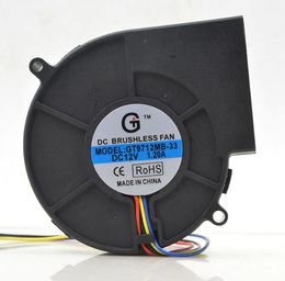 Wholesale: GT9712MB-33 9733 12V 1.20A four-wire barbecue oven exhaust fan turbine blower