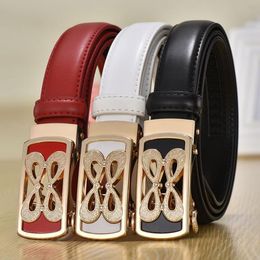 Wholesale- Fashion New arrival Needle buckle men belt Genuine eather belt for men designer man belts male strap for free shipping