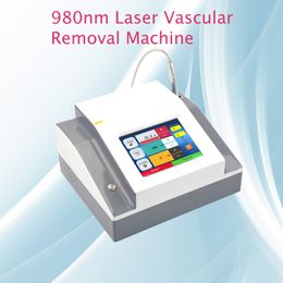 980nm spider veins removal vascular therapy diode laser machine permanent spider vein vascular Spots removal mole removal salon equipment