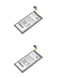 2PCS /lot 3000mAh 3.85VDC EB-BG950ABE Replacement Battery For Samsung Galaxy S8 G950 G950F G950A G950T G955S G950P G950U Battereis