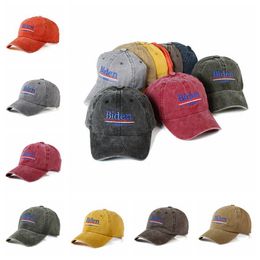 Biden 2020 Hats Embroidery Sport Baseball Cap USA President Election Caps Sunscreen Joe Biden 2020 Election Hat Party Hats RRA3282