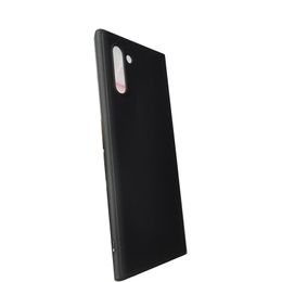 Black Matte Soft Tpu case cover For Samsung Galaxy Note 10 Note 10+ S10 PLUS S10E S10 5G S8 S9 PLUS M10 M20 M30 1000PCS/LOT CRexpress