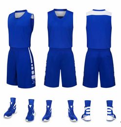 2019 New Blank Basketball jerseys printed logo Mens size S-XXL cheap price fast shipping good quality STARSPORT BLUE SB0012