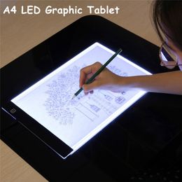 A4 Led Graphic Tablet Digital Usb Drawing Pad Light Box Tracing Copy Board Electronic Art Writing Painting Table Pad For Sketch Children
