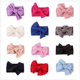 Baby Headband Designer Girls Headwraps Handmade Toddler Infant Kids Girl Gift Newborn DIY Kids Bows Hair Accessories Gifts