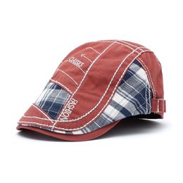 Custom Visor cap for men Factory wholesale Adjustable Fashion ivy cap beret cap Outdoor sun hat