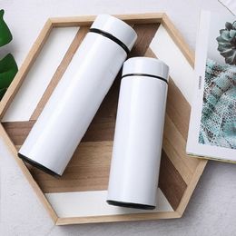 Big Sale!!17OZ Blank Sublimation Life Cup Diy Sumblation Cup Thermal Transfer Coated Cup Water Tumbler Coffee Mugs A08