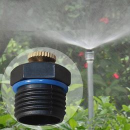 12 Inch Adjustable Brass Spray Nozzle Garden Irrigation Micro SprinklerSuitable for courtyard, garden, kitchen garden and other small area o