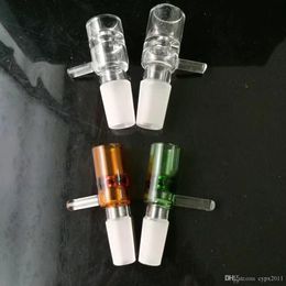 Colour cigarette stare adapter Wholesale Glass Hookah, Glass Water Pipe Fittings, Free Shipping