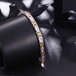 Fashion- jewelry bracelets for women titanium steel magnet bracelets simple wholesale hot fashion free of shipping